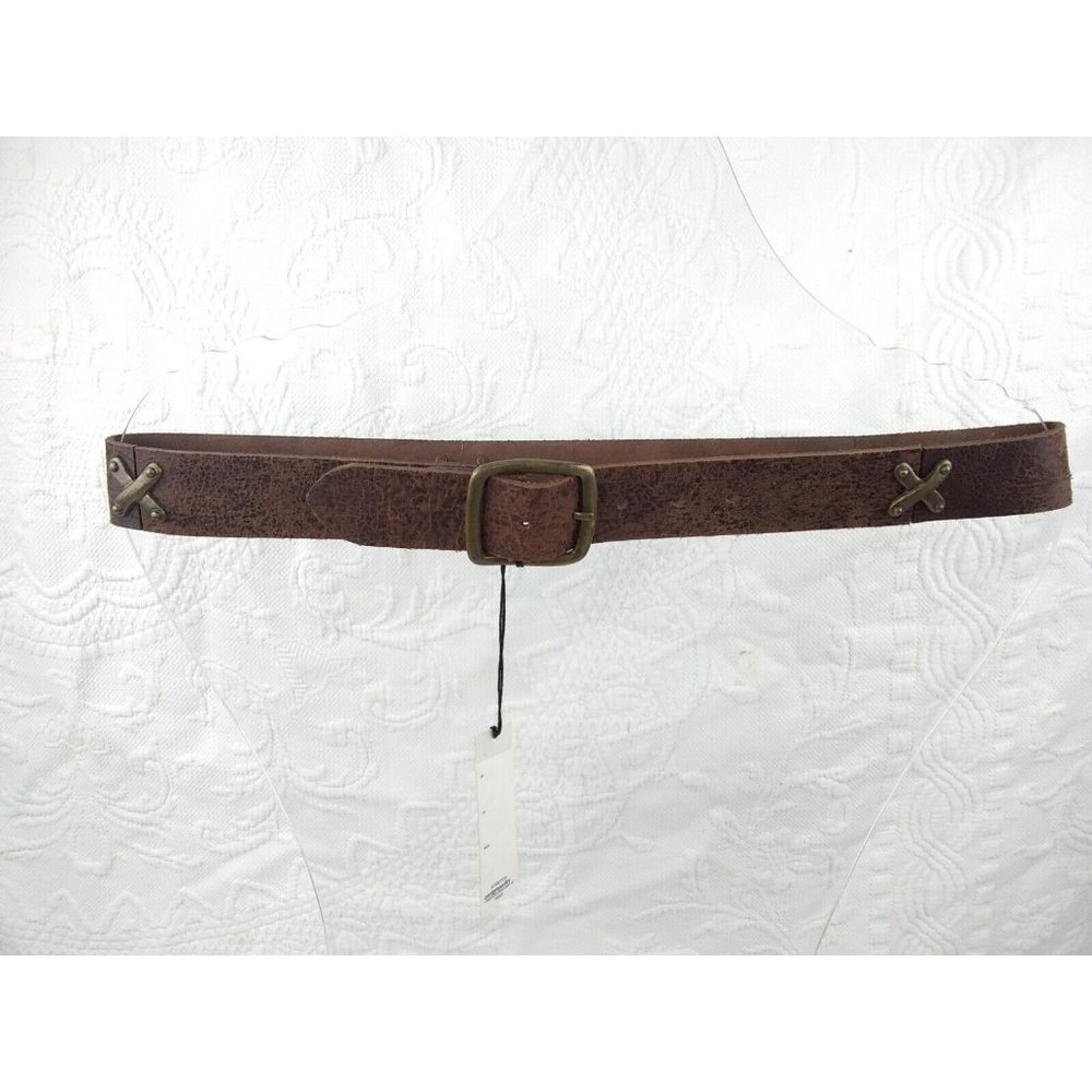 NWT Giudit Firenze Made in Italy leather brown 41" Belt (size 35" M)